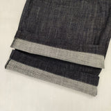 Y's 8OZ WAIST STRING WIDE DENIM PANTS YM-P04-028 サイズ1 デニムパンツ ネイビー レディース ワイズ/Yohji【中古】6-0822G∞