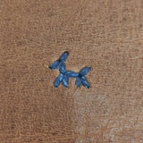 HENRY CUIR/ほぼ日 レザー 犬 刺繍 手帳カバー チャ レディース アンリークイール/ほぼ日【中古】6-0713G◎