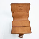 ARTS&SCIENCE Jabara short wallet レザー 二つ折り財布 キャメル レディース アーツ&サイエンス【中古】6-0713G◎