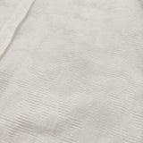 UNITED ARROWS C/N フラワージャカードシャツ 定価33000円 シアー 半袖シャツ ホワイト レディース ユナイテッドアローズ【中古】6-0717S♪