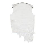 COMME des GARCONS ノースリーブカットソー GI-B006 サイズM カットオフ ブラウス シャツ AD2002 ホワイト レディース コムデギャルソン【中古】6-0717S♪