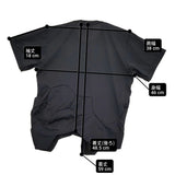 COMME des GARCONS ポリエステル デザインTシャツ GC-T029 サイズM 半袖Ｔシャツ カットソー AD2008 ブラック レディース コムデギャルソン【中古】6-0717S♪