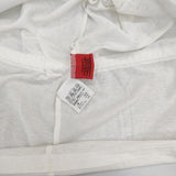Haat ISSEY MIYAKE コットンナイロン 切替デザイン HA11JJ196 製品洗い チュニック オフホワイト レディース ハートイッセイミヤケ【中古】6-0912M∞