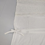 Haat ISSEY MIYAKE コットンナイロン 切替デザイン HA11JJ196 製品洗い チュニック オフホワイト レディース ハートイッセイミヤケ【中古】6-0912M∞