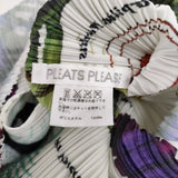 PLEATS PLEASE ISSEY MIYAKE Sea Animal Layered Set 海洋生物 ノースリーブ レイヤード ワンピース ホワイト レディース プリーツプリーズ【中古】6-0721S♪