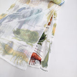 PLEATS PLEASE ISSEY MIYAKE Sea Animal Layered Set 海洋生物 ノースリーブ レイヤード ワンピース ホワイト レディース プリーツプリーズ【中古】6-0721S♪