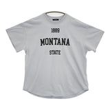 JOURNAL STANDARD ラウンドヘムロゴTシャツ 半袖Ｔシャツ カットソー 24SS ライトブルー レディース ジャーナルスタンダード【中古】6-0717S♪