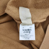 MIXTA RELUME C/N SWEAT WESTSIDE TABBY CAT裏起毛 スウェット 24aw キャメル レディース ミクスタ【中古】6-0918T♪