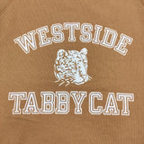 MIXTA RELUME C/N SWEAT WESTSIDE TABBY CAT裏起毛 スウェット 24aw キャメル レディース ミクスタ【中古】6-0918T♪