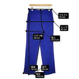 FRAMeWORK イージードロストパンツ 定価19800円 パンツ ブルー レディース フレームワーク【中古】6-0905G∞