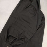 UNITED ARROWS 定価17600円 UWFM タックパフスリーブ ブラウス シャツ ブラック レディース ユナイテッドアローズ【中古】6-0905M∞