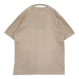 ROKU 6 BEAUTY&YOUTH GOING PLACES T-SHIRT 定価8800円 サイズL 半袖Ｔシャツ カットソー ベージュ レディース ロクビューティアンドユース【中古】6-0717S♪