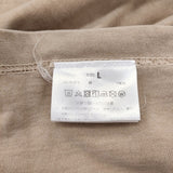 ROKU 6 BEAUTY&YOUTH GOING PLACES T-SHIRT 定価8800円 サイズL 半袖Ｔシャツ カットソー ベージュ レディース ロクビューティアンドユース【中古】6-0717S♪