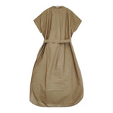 DRESSTERIOR ライトコットンシャツワンピース サイズ38 定価19800円 085-53001 ワンピース ブラウン レディース ドレステリア【中古】6-0717S♪