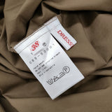 DRESSTERIOR ライトコットンシャツワンピース サイズ38 定価19800円 085-53001 ワンピース ブラウン レディース ドレステリア【中古】6-0717S♪