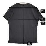 theory コットンスリムフィットショートスリーブTシャツ TINY TEE2 APEX TEE P サイズL 半袖Ｔシャツ カットソー 25SS ブラック レディース セオリー【中古】6-0717S♪