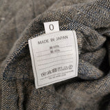 45R/45rpm インディゴリネンギマミックスツイードDRESS ワンピース ベージュ ネイビー レディース フォーティーファイブアールピーエム【中古】6-0721M♪