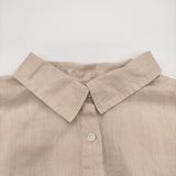 green label relaxing FFC ラミー/CEL シアーシャツ 定価9900円 ドルマンスリーブ ブラウス シャツ ベージュ レディース グリーンレーベルリラクシング【中古】6-0717S♪
