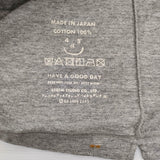 45R/45rpm ブル丸プリント 葉山店限定 STUDIO LOUNGE WAIWAI 半袖Ｔシャツ カットソー 杢グレー レディース フォーティーファイブアールピーエム【中古】6-0717S♪