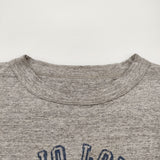 45R/45rpm ブル丸プリント 葉山店限定 STUDIO LOUNGE WAIWAI 半袖Ｔシャツ カットソー 杢グレー レディース フォーティーファイブアールピーエム【中古】6-0717S♪