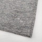 45R/45rpm モンサンミッシェル裏毛の45星Tシャツ コットンリネンラミー 半袖 スウェット グレー レディース フォーティーファイブアールピーエム【中古】6-0717S♪