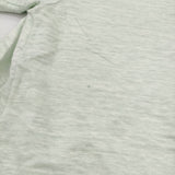 45R/45rpm リネン天竺テントTシャツ フレア 半袖Ｔシャツ カットソー ライトグリーン レディース フォーティーファイブアールピーエム【中古】6-0717S♪