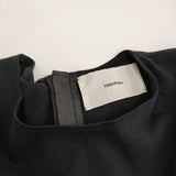 TODAYFUL Halfsleeve Easy Dress サイズ36 ハーフスリーブイージードレス 定価22000円 ワンピース 26SS ブラック レディース トゥデイフル【中古】6-0721S♪