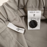 grin ライトツイルストレッチスカートパンツ サイズ2 定価17600円 イージーワイド パンツ 26SS アイスグレー レディース グリン【中古】6-0721G♪