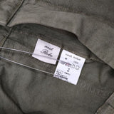 nest Robe コットン ヘリンボーン 01123-1023 サイズ2 製品染め パンツ カーキ レディース ネストローブ【中古】6-1005G∞