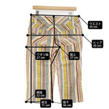 patagonia ウィメンズネティニッカー サイズ4 ストライプ 76088 クロップドパンツ マルチカラー レディース パタゴニア【中古】6-0916M∞