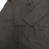 mizuiro-ind コットン ロング カーディガン ブラック レディース ミズイロインド【中古】6-0805G◎
