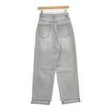 YENN イエン イェン HIGH RISE TUCK WIDE PANTS 定価26400円 Y252-31067 サイズ36 デニムパンツ グレー レディース【中古】6-0912G∞