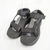 TELIC テリック リカバリーサンダル サイズ26cm TL-007 厚底 サンダル クロ メンズ【中古】6-0713S◎