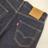 Levi's 568 STAY LOOSE ジーンズ ダークインディゴ 定価16500円 W28L30 ヘンプ混 デニムパンツ ネイビー メンズ リーバイス【中古】6-0912G∞