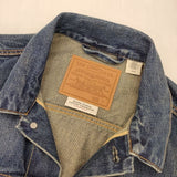 Levi's/EDIFICE 別注 Type 1 トラッカーデニムジャケット Gジャン A9516-0000 デニムジャケット 24SS ブルー メンズ リーバイス/エディフィス【中古】6-0912M∞