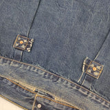 Levi's/EDIFICE 別注 Type 1 トラッカーデニムジャケット Gジャン A9516-0000 デニムジャケット 24SS ブルー メンズ リーバイス/エディフィス【中古】6-0912M∞