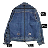 Levi's/EDIFICE 別注 Type 1 トラッカーデニムジャケット Gジャン A9516-0000 デニムジャケット 24SS ブルー メンズ リーバイス/エディフィス【中古】6-0912M∞