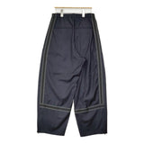 T/E フレンチトラックパンツ Loro Piana Fabric 定価44000円 サイズM EDIFICE イージー パンツ 25SS ネイビー メンズ ティーイー【中古】6-0804G♪