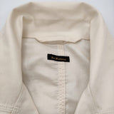 Ets.MATERIAUX スーピマ ファティーグ ジャケット 定価35200円 エディフィス購入 ジャケット 26SS アイボリー メンズ イーティーエスマテリオ【中古】6-0804M♪