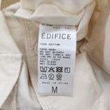 Ets.MATERIAUX スーピマ ファティーグ ジャケット 定価35200円 エディフィス購入 ジャケット 26SS アイボリー メンズ イーティーエスマテリオ【中古】6-0804M♪
