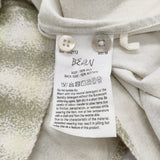 NICENESS BEAN ビーン プリンテッドシルクネルシャツ S/S 定価79750円 NN-1302Y13 半袖シャツ 24SS グリーン メンズ ナイスネス【中古】6-0804S♪