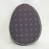 mina perhonen drops 刺繍 たまご型クッション エッグクッション egg インテリアその他 コン アイボリー レディース ミナペルホネン【中古】6-0715G◎