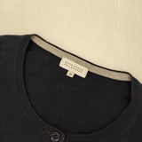 MACKINTOSH PHILOSOPHY ポケット付き コットン カーディガン ネイビー レディース マッキントッシュフィロソフィー【中古】6-0905M∞