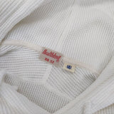 BEAMS BOY/Healthknit ワッフルプルオーバー サーマルフーディー パーカー ホワイト レディース ビームスボーイ/ヘルスニット【中古】6-0905M∞
