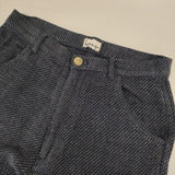 humoresque CA2401 日本製 シルクニットパンツ テーパード パンツ ネイビー レディース ユーモレスク【中古】6-0916G∞