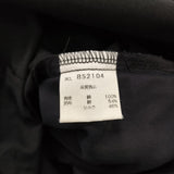 humoresque ノースリーブワンピース サイド切り替え コットンシルク ドレス ワンピース ネイビー レディース ユーモレスク【中古】6-0717S♪