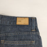 MARGARET HOWELL/EDWIN YELLOW CAST TROUSERS 578-7143008 定価26400円 W26L24 デニムパンツ ブルー レディース マーガレットハウエル/エドウィン【中古】6-0916G∞