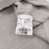 MARGARET HOWELL FINE LINEN KNIT リネンニット フレンチスリーブ 定価22000円 セーター ニット グレー レディース マーガレットハウエル【中古】6-0717S♪