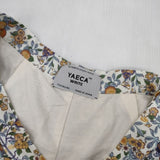 YAECA WRITE Tuck Culotte リバティ タックキュロットパンツ 花柄 Orchard オーチャード 97658 キュロット ホワイト レディース ヤエカ ライト【中古】6-0912G∞