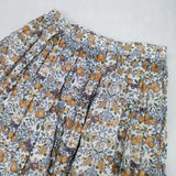 YAECA WRITE Tuck Culotte リバティ タックキュロットパンツ 花柄 Orchard オーチャード 97658 キュロット ホワイト レディース ヤエカ ライト【中古】6-0912G∞